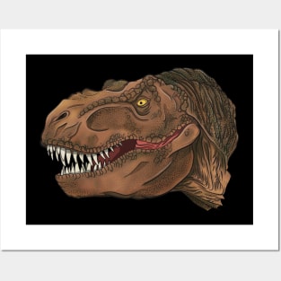 T rex Posters and Art